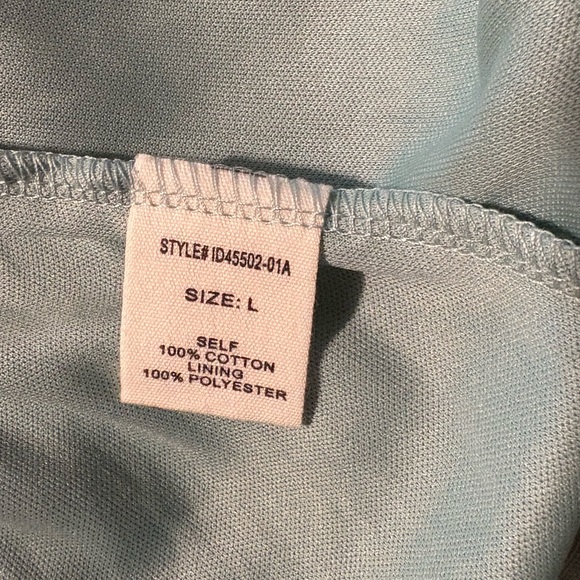 Altar'd State Sage Green Peasant Sleeve Mini Dress with Bow Back. Size Large. - Picture 9 of 9